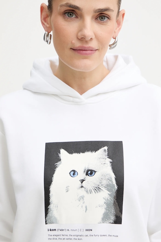 Karl Lagerfeld bluza biały B1W20012