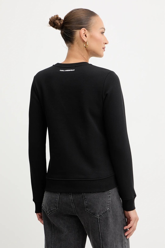 Odzież Karl Lagerfeld bluza IKON SIGNATURE B1W20031 czarny