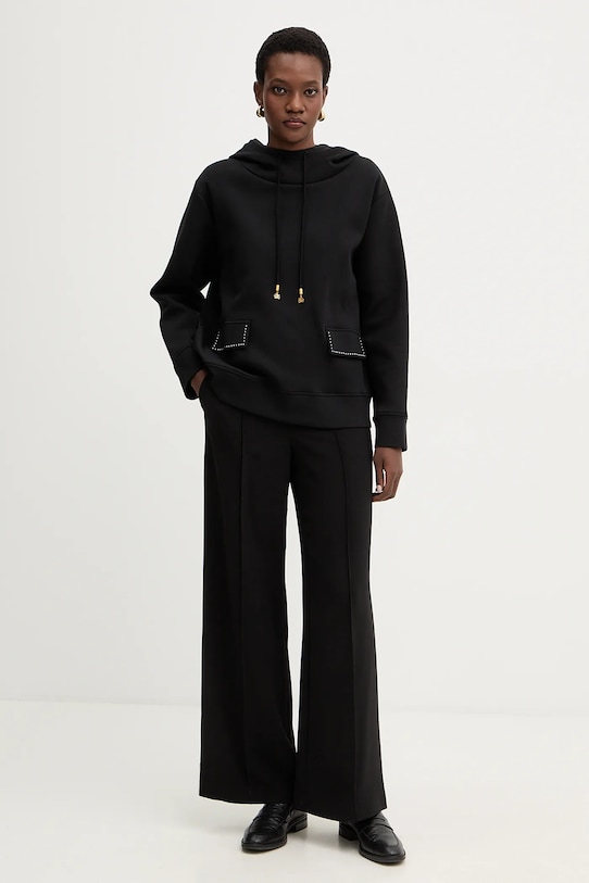 Pulover Karl Lagerfeld B1W20013 črna SS26