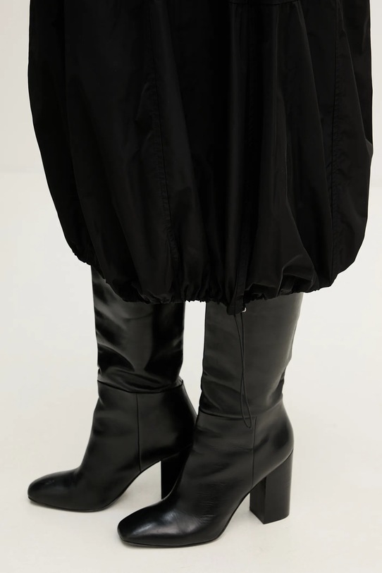 Dkny sweter bawełniany czarny DJ5R0840