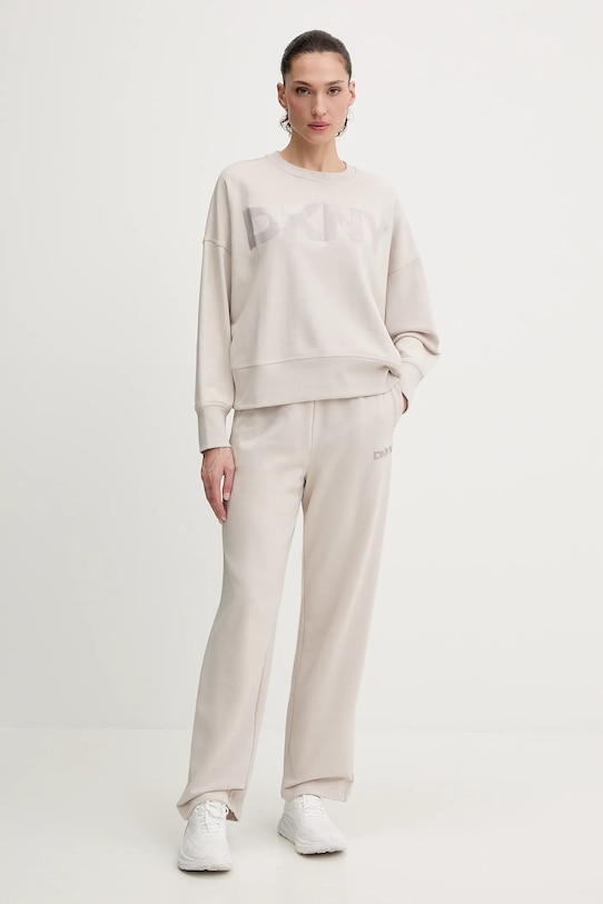 Суичър Dkny DP6T1561 бежов SS26