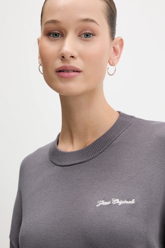 Πουλόβερ Guess Originals γκρί W6RR55.Z2V62
