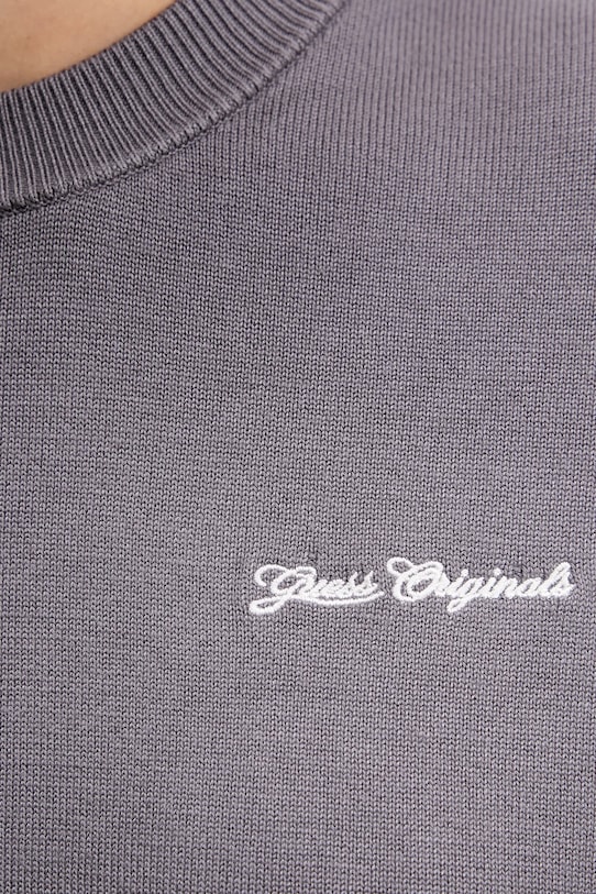 Πουλόβερ Guess Originals W6RR55.Z2V62 γκρί