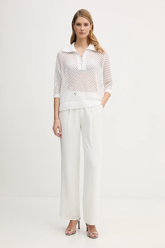 Joseph Ribkoff sweter 261634 biały SS26