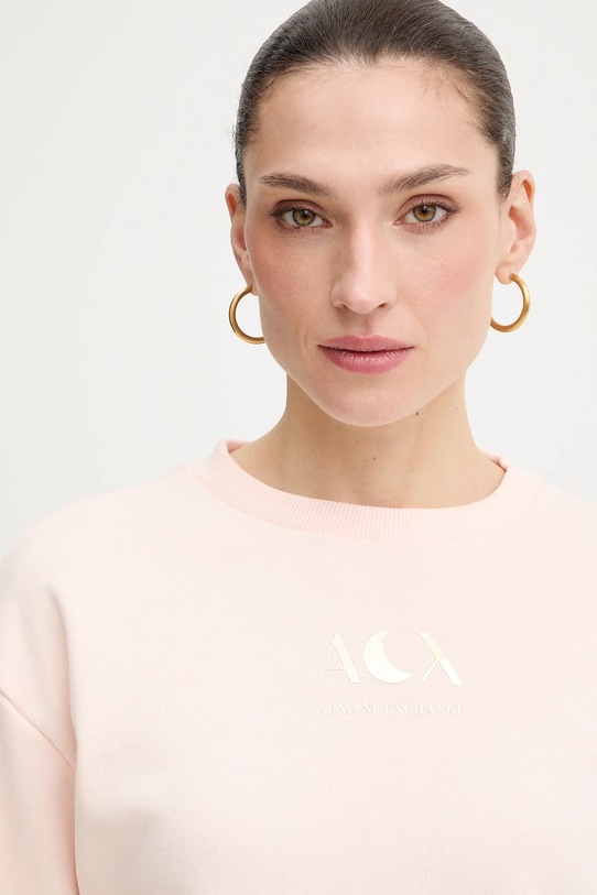 Armani Exchange bluza różowy XW001846.AF18853