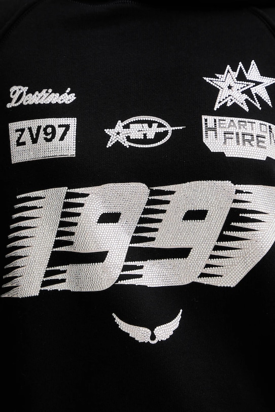 Βαμβακερή μπλούζα ZADIG&VOLTAIRE JWSS01675