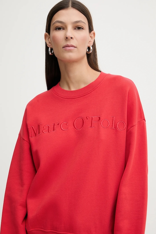 Marc O'Polo bluza bawełniana czerwony 600407354175