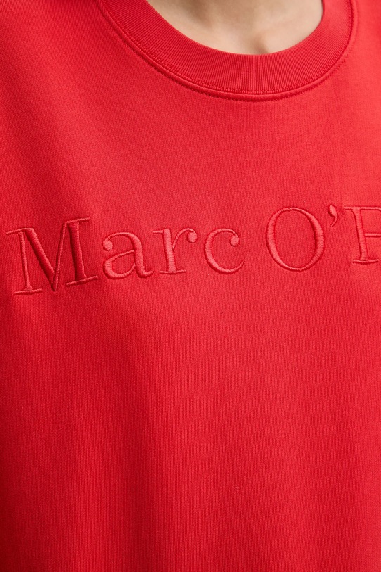 Marc O'Polo bluza bawełniana 600407354175 czerwony