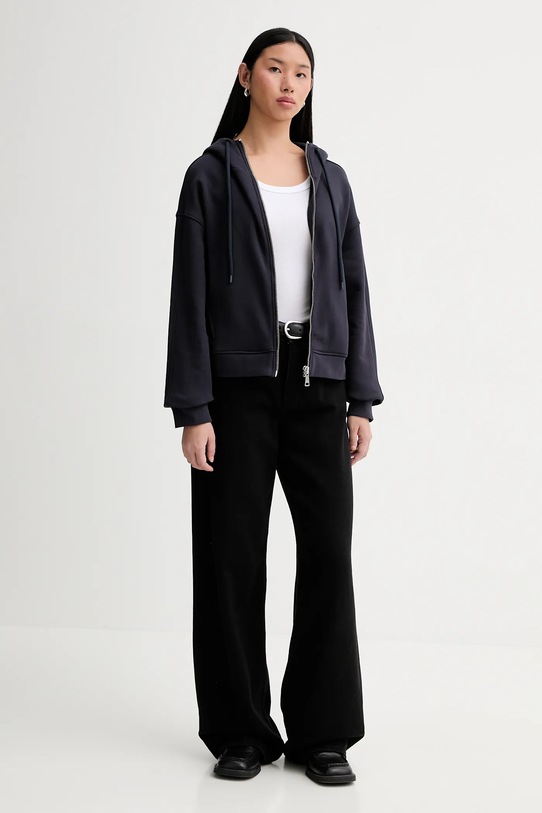 Marc O'Polo bluza bawełniana 5000007531 granatowy SS26