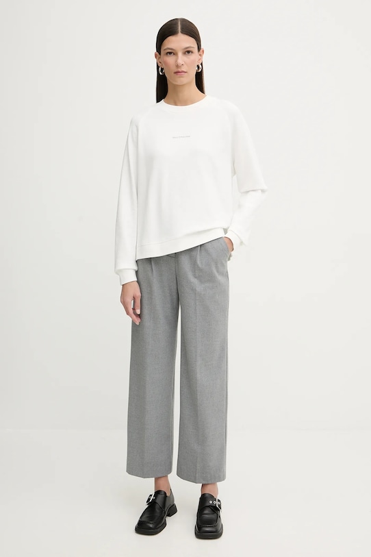 Marc O'Polo hanorac de bumbac 5000009291 alb SS26