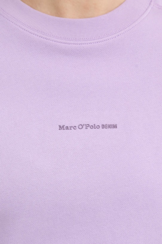 Marc O'Polo bluza bawełniana 5000009291 fioletowy