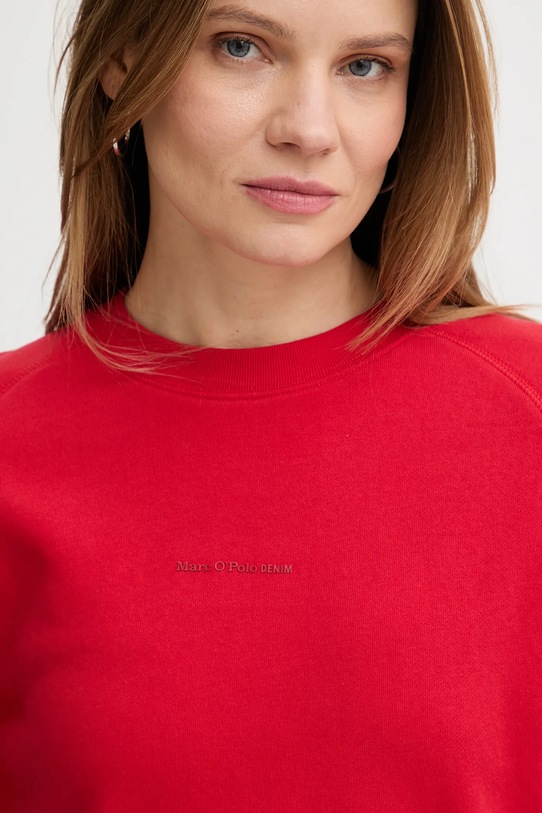 Marc O'Polo bluza bawełniana czerwony 5000009291