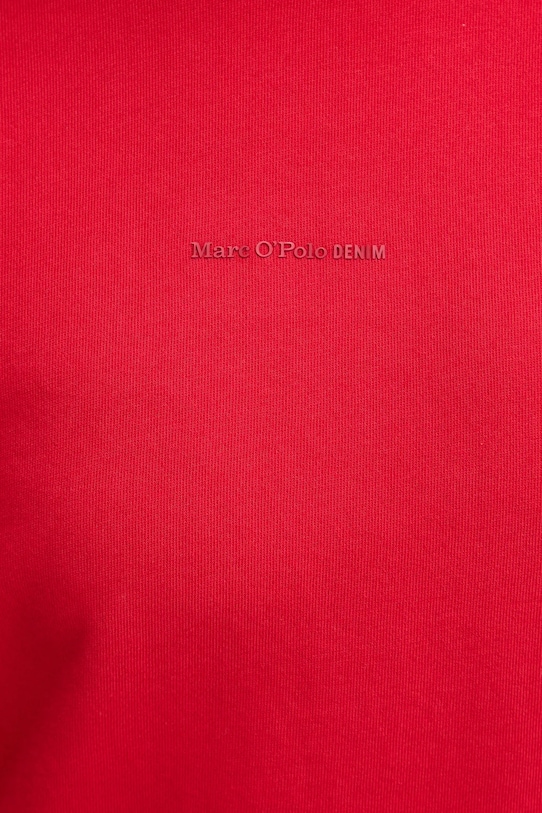 Marc O'Polo bluza bawełniana 5000009291 czerwony
