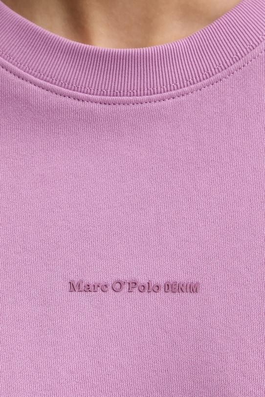 Marc O'Polo bluza bawełniana 5000009291 fioletowy