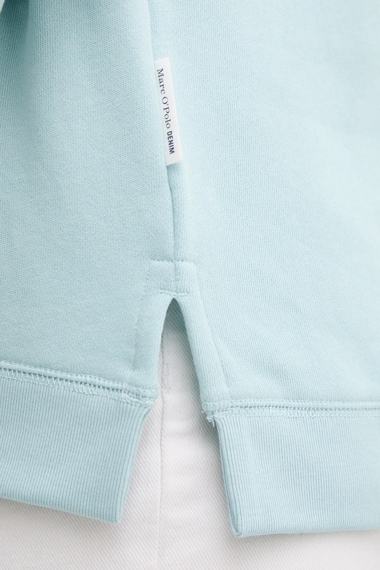 Marc O'Polo bluza bawełniana 5000009291 turkusowy