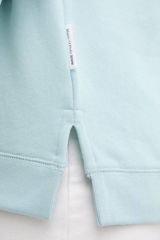 Marc O'Polo bluza bawełniana 5000009291 turkusowy