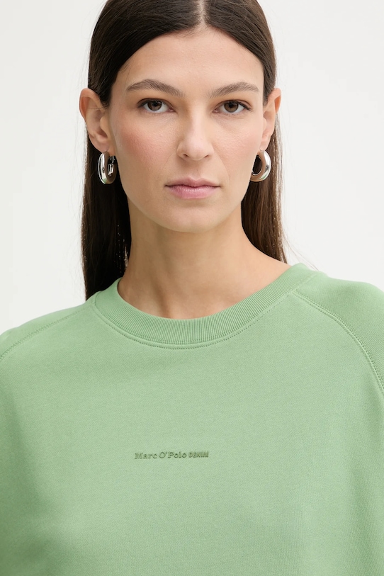 Бавовняна кофта Marc O'Polo зелений 5000009291