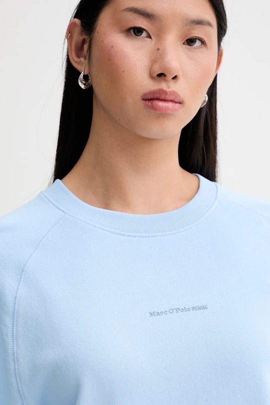 Marc O'Polo bluza bawełniana niebieski 5000009291