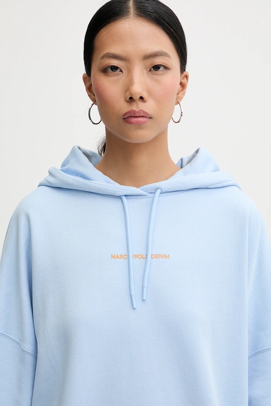 Marc O'Polo bluza bawełniana niebieski 5000009351