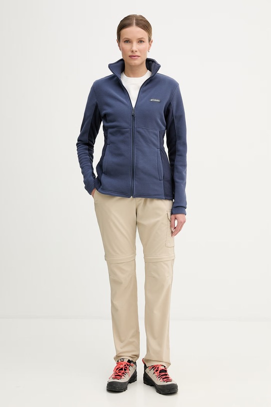 Columbia bluza outdoorowa Basin Trail 1938041 granatowy SS26