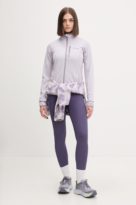 Суичър за спортове на открито Columbia Essential Hike 2136233 виолетов SS26