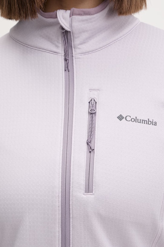 Columbia bluza outdoorowa Essential Hike 2136233 fioletowy