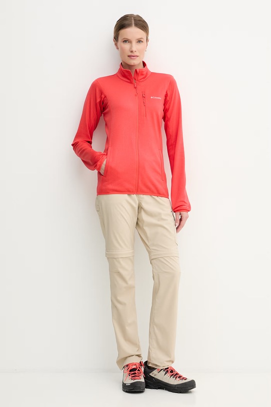 Columbia bluza outdoorowa Essential Hike 2136233 czerwony SS26