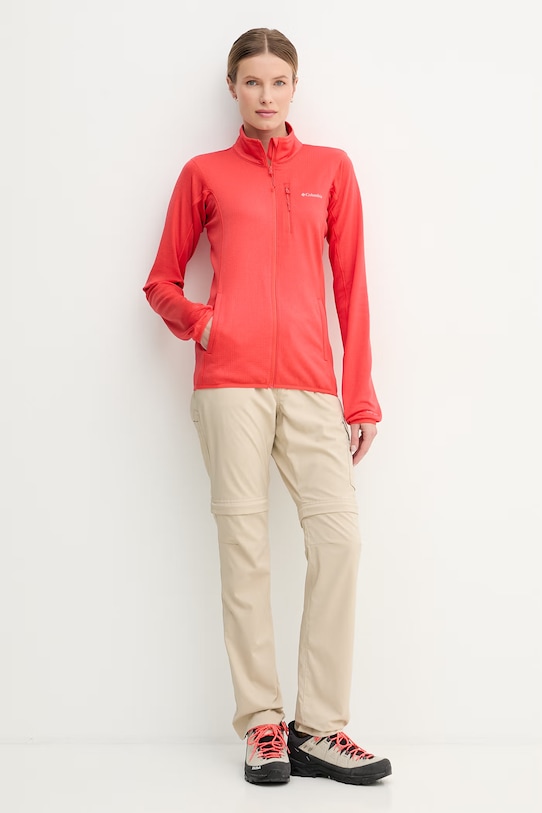 Суичър за спортове на открито Columbia Essential Hike 2136233 червен SS26