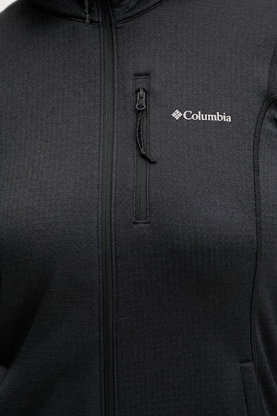 Суичър за спортове на открито Columbia Essential Hike 2136233 черен
