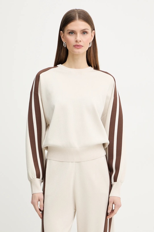 Pinko sweter aplikacja beżowy 106337.A34D