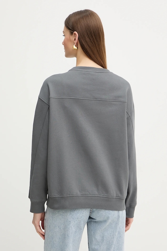 Odzież Pinko bluza bawełniana 100534.A33G szary
