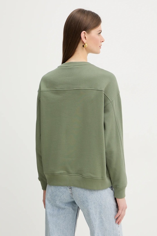 Odzież Pinko bluza bawełniana 100534.A33G zielony