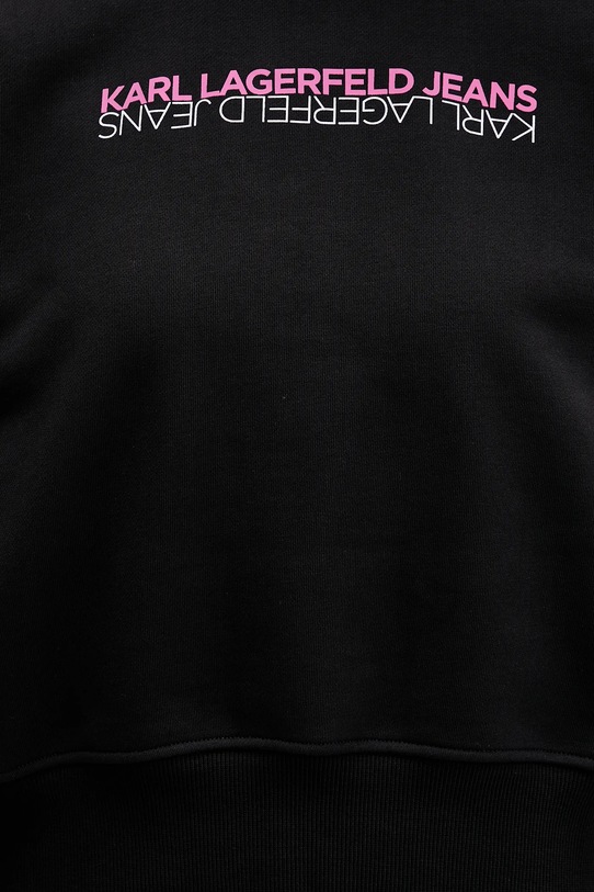 Памучен суичър Karl Lagerfeld Jeans B1W20041 черен