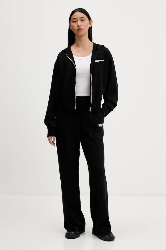 Karl Lagerfeld Jeans bluza B1W20062 czarny SS26