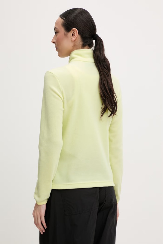 Odjeća Jack Wolfskin dukserica ženska s flisom Taunus 100 A65801 zlatna