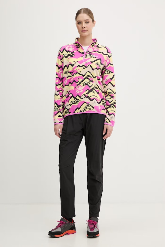 Jack Wolfskin bluza sportowa damska Paw Era 100 A65983 różowy SS26