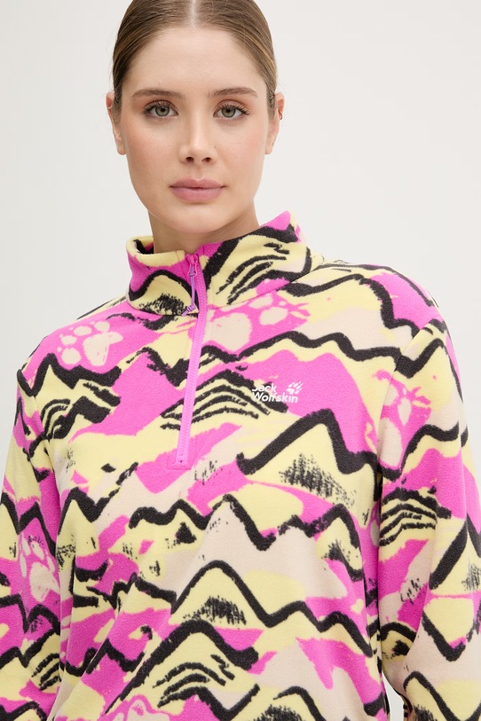 Jack Wolfskin bluza sportowa damska Paw Era 100 różowy A65983