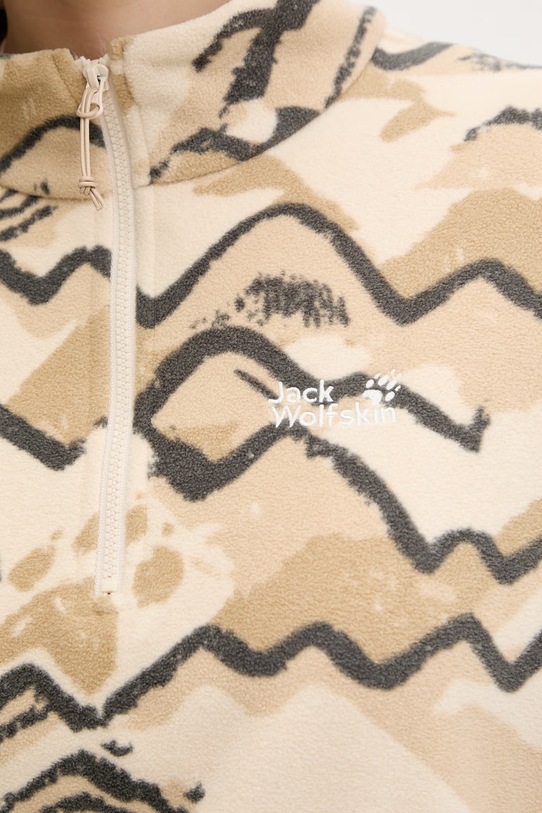Jack Wolfskin bluza sportowa damska Paw Era 100 A65983 beżowy