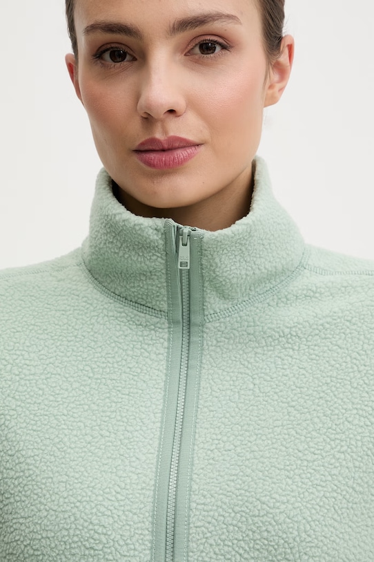 Jack Wolfskin bluza rozpinana damska polarowa Lite Curl zielony A65751