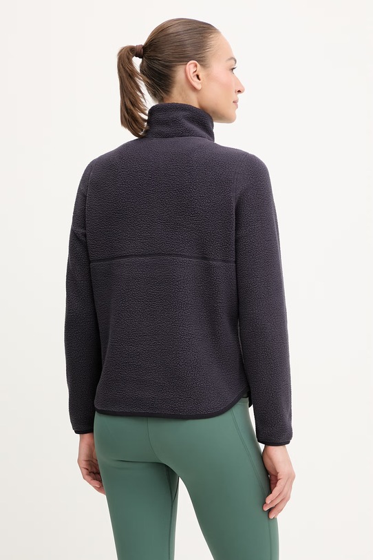 Odzież Jack Wolfskin bluza sportowa damska polarowa Lite Curl A65750 granatowy