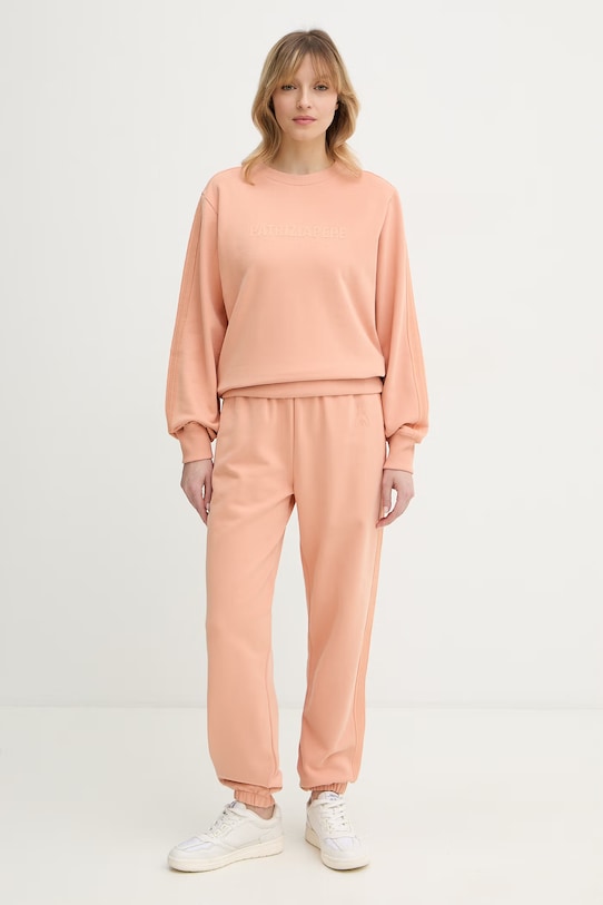Patrizia Pepe bluza bawełniana 8M1779.J079 pomarańczowy SS26