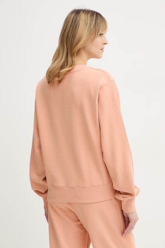 Odzież Patrizia Pepe bluza bawełniana 8M1779.J079 pomarańczowy