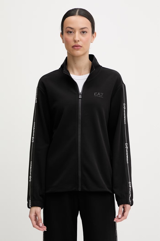 EA7 Emporio Armani bluza aplikacja czarny AF12501.7W000959