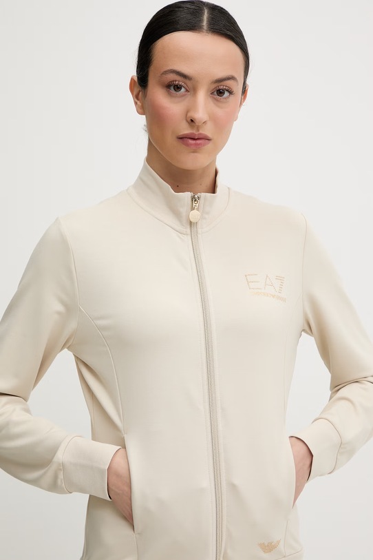Суичър EA7 Emporio Armani бежов TJ9RZ.8NTM43
