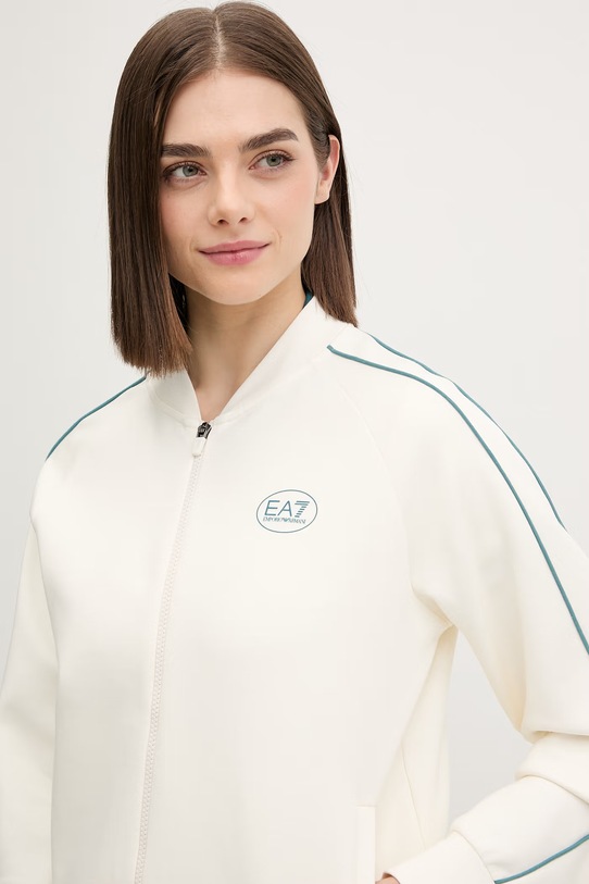 EA7 Emporio Armani bluza beżowy AF12116.7W000899