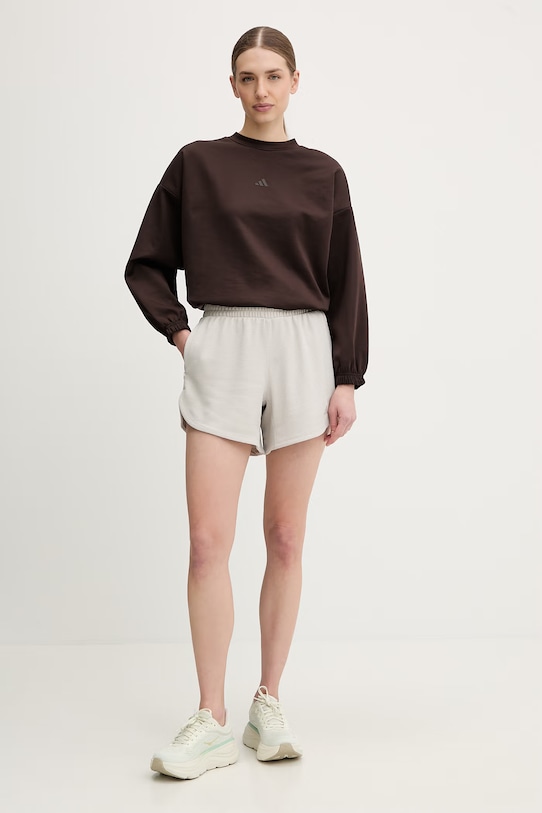 adidas Performance bluza treningowa Motion KD0268 brązowy SS26