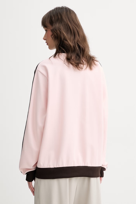 Odzież adidas Originals bluza rozpinana damska z bawełną KC6854 różowy