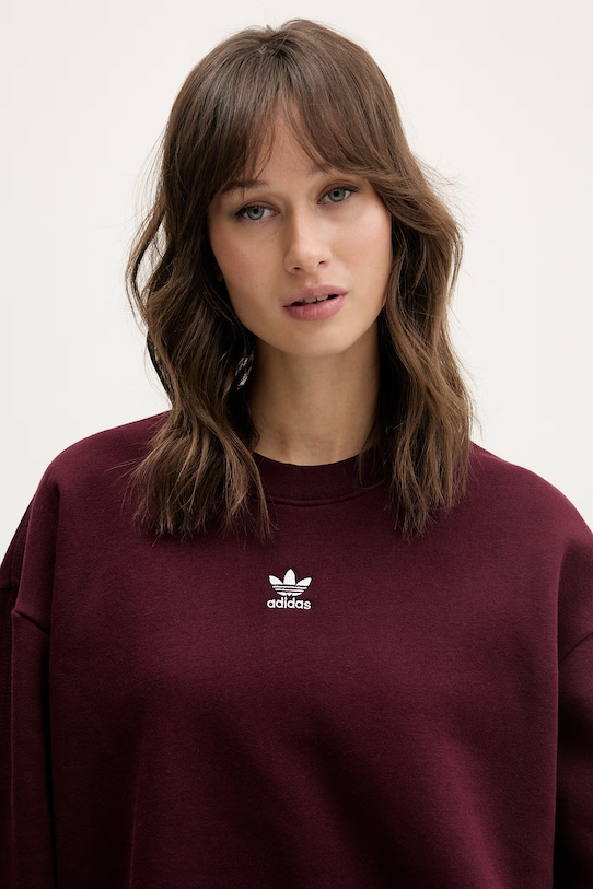 adidas Originals bluza bordowy KC9124