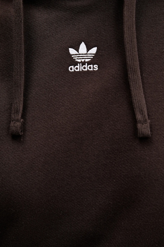 Бавовняна кофта adidas Originals KC9145 коричневий