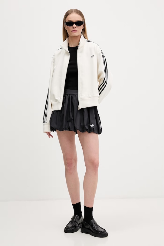 adidas Originals bluza bawełniana Firebird KD2892 beżowy SS26